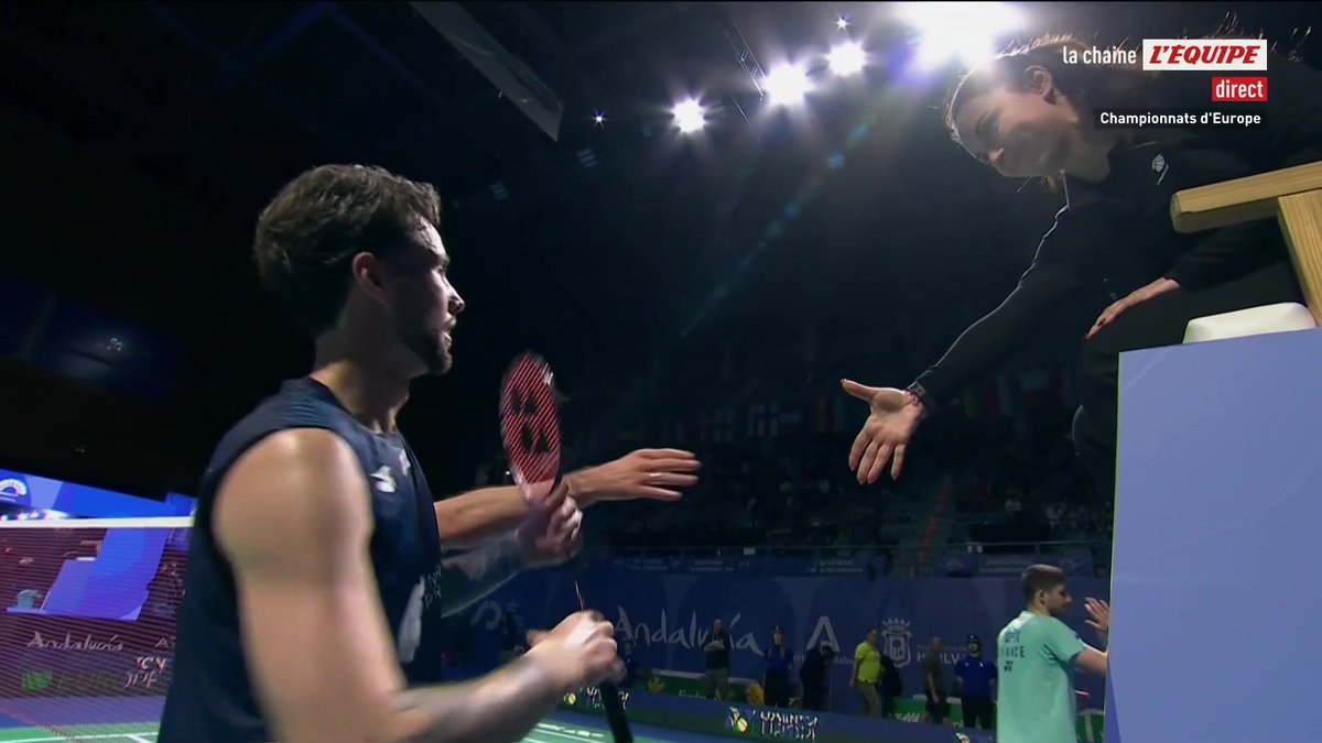 Les frères Popov s'inclinent face à la paire anglaise Lane/Vendy en finale des Championnats d'Europe ! #lequipeBADMINTON