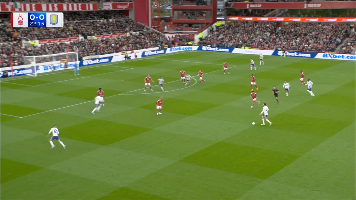 Aston Villa have taken the lead after Morgan Rogers' cross was turned into his own net by Murillo 🫣