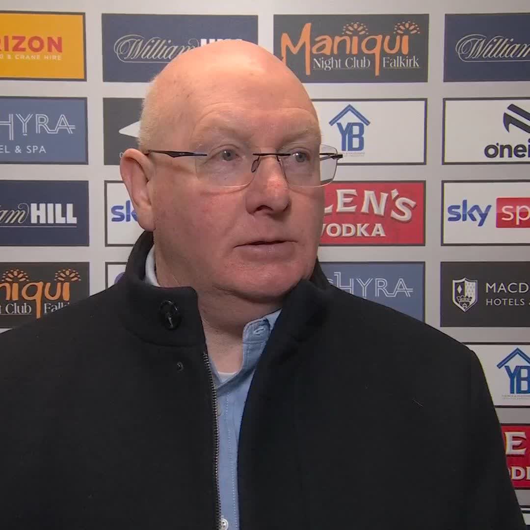 🗣️ "The goal before half-time is the turning point in the game for me" Falkirk boss John McGlynn speaks following his side's defeat against Rangers ⤵️