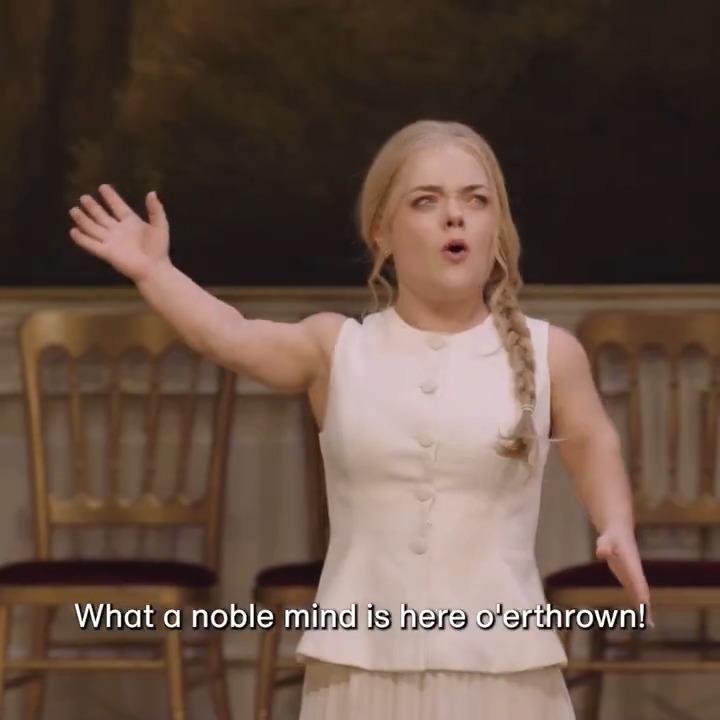 Francesca Mills is spellbinding as Ophelia💞 Head to Team Picturehouse, The Light UK and other venues to see Hamlet before it leaves UK cinemas this Thursday.