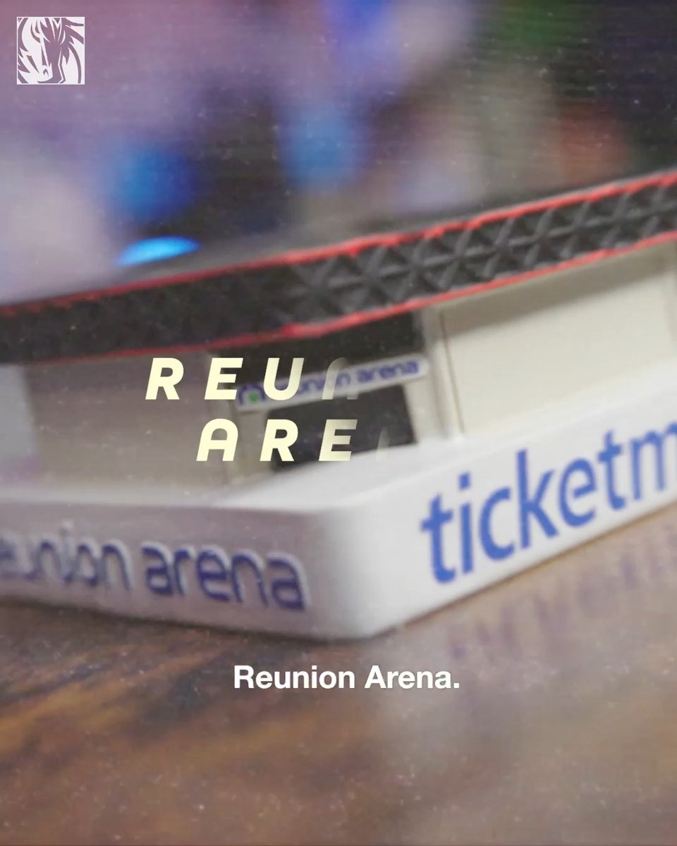 A little something for the day ones 🙌 First 5,000 fans tonight get a Reunion Arena replica! @ticketmaster // #MFFL