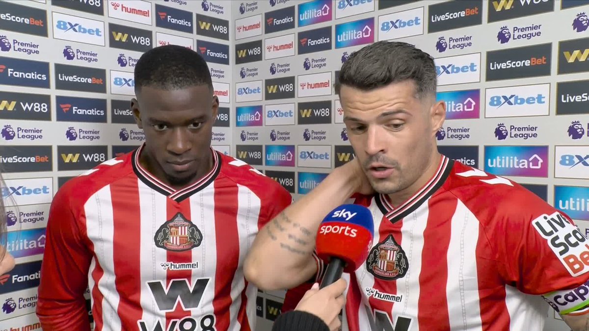 "I think today for us was a nearly perfect game!" Granit Xhaka and Nordi Mukiele share their thoughts on Spursโ performance and reflect on the goal that stopped them in their tracks! โ