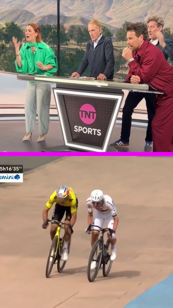 The Breakaway studio were all of us watching that Paris-Roubaix finish from home 😅