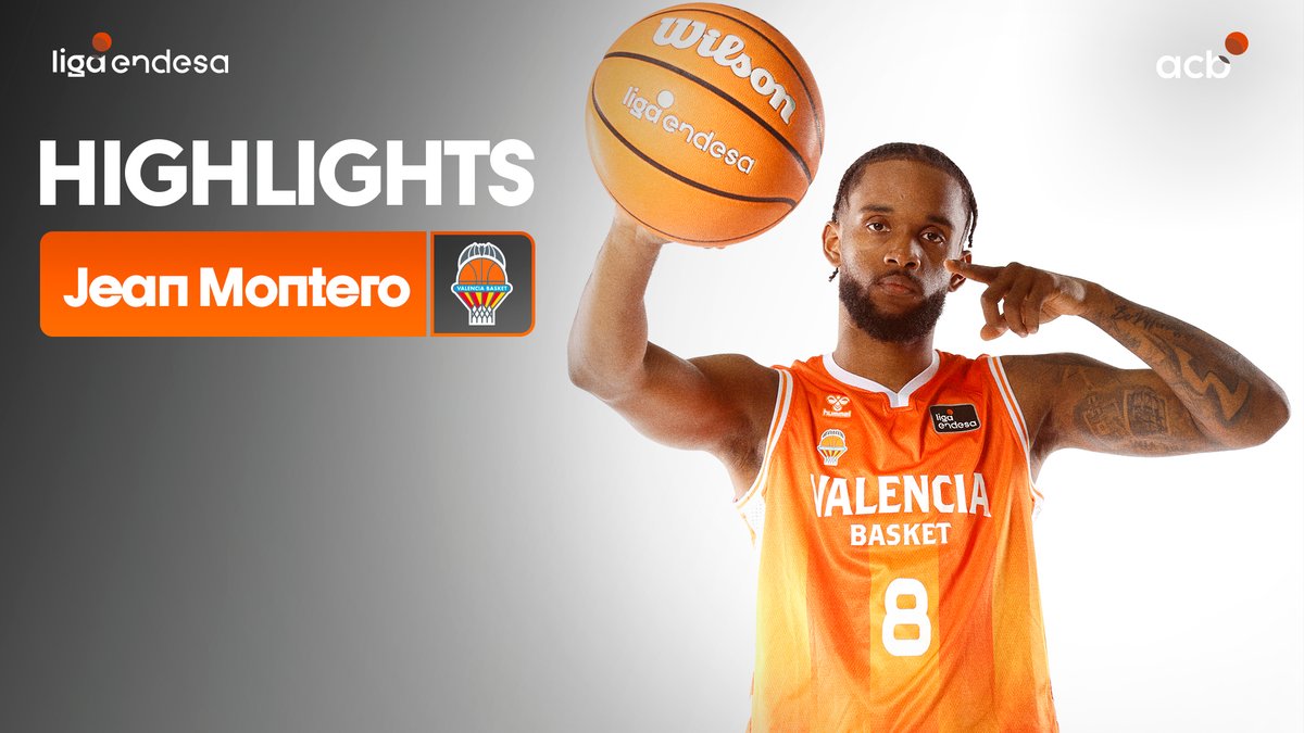 Valencia’nın ACB’de Unicaja’yı yendiği maçta Jean Montero yıldızlaştı. 🔥 29 Sayı 4 Ribaund 3 Asist 31 PIR Montero çok formda.⭐️