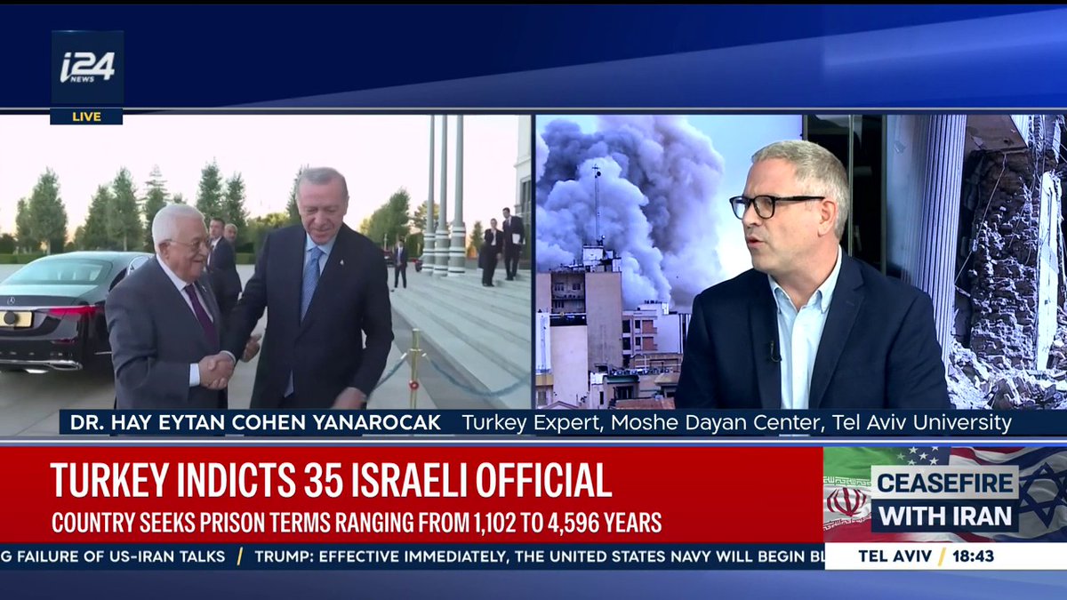 'In the case of Israel, unfortunately, the pro-Erdogan and anti-Erdogan camp have consensus on Israel criticism' Hay Eytan Cohen Yanarocak - חי איתן כהן ינרוג׳ק says to Natasha Raquel Kirtchuk 👇For more news and updates, visit our official website👇