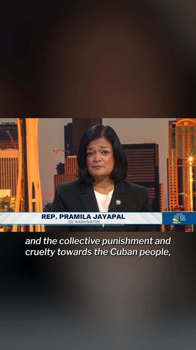 The US embargo on Cuba is the longest embargo in world history — and the fuel blockade is causing a greater humanitarian crisis for the Cuban people. We must work toward prosperity and democracy for Cuba, and to have real collaboration between our countries.