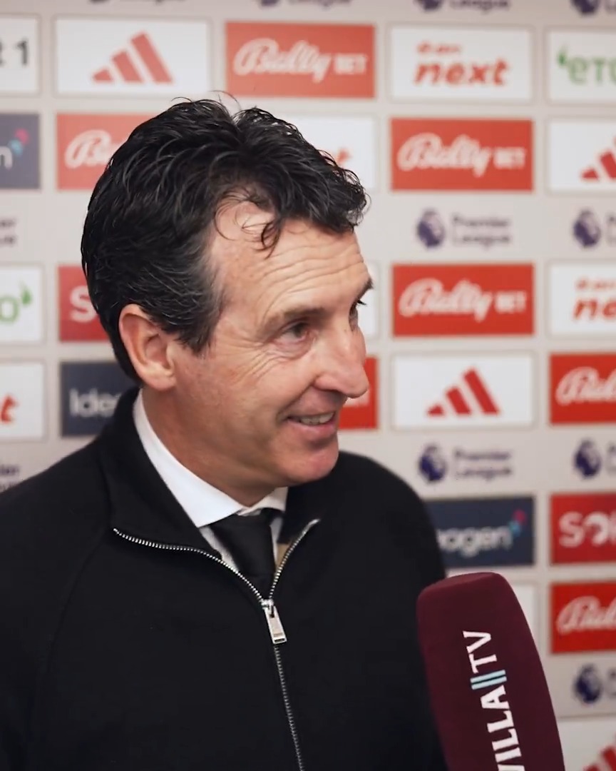 “The supporters came here – it’s fantastic because we can feel them here with us.” 🤝 The Boss reflects on a point at the City Ground and looks ahead to a big week at Villa Park 🗣️