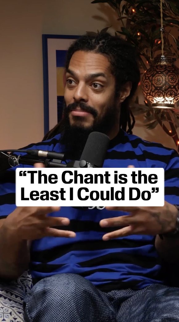 “The Chant Is The Least I Could Do” @bobbyvylan