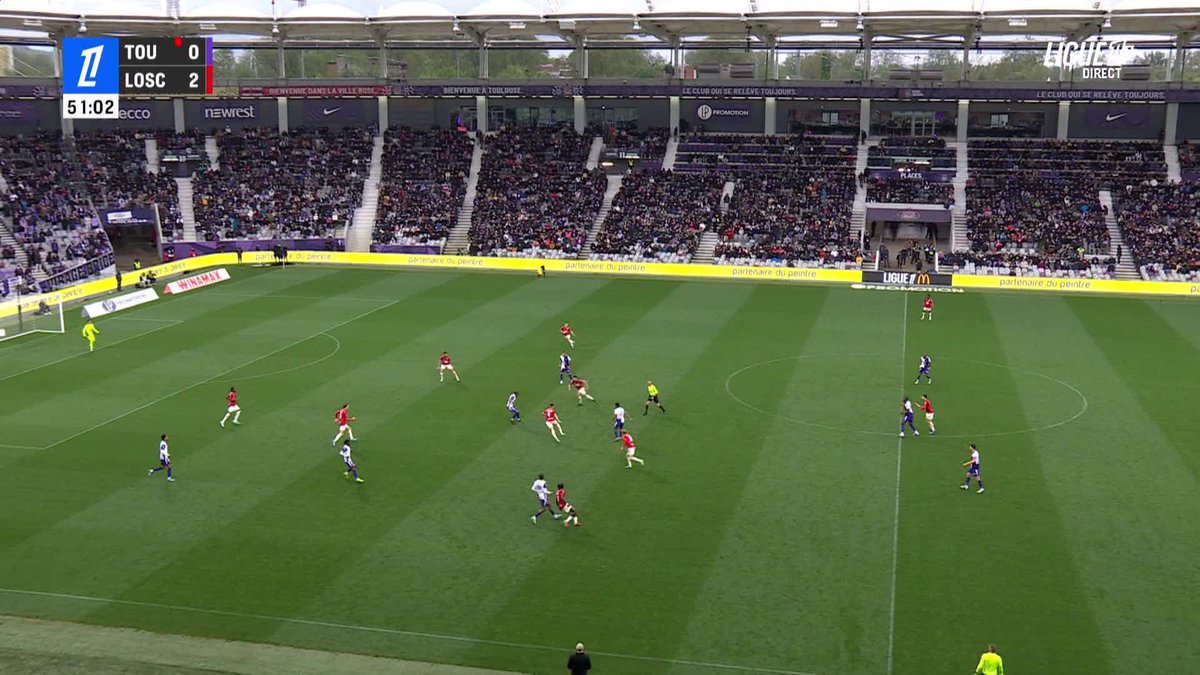 ⚽️ LE RÉCITAL LILLOIS À TOULOUSE !!!! 𝗣𝗘𝗥𝗥𝗔𝗨𝗗 𝗘𝗡𝗩𝗢𝗜𝗘 𝗨𝗡 𝗖𝗢𝗨𝗣 𝗙𝗥𝗔𝗡𝗖 𝗗𝗜𝗥𝗘𝗖𝗧 !!!! Le LOSC mérite sa place sur le podium avec ce qu’ils montrent cet après-midi… ❤️🤍 🎥 L1+