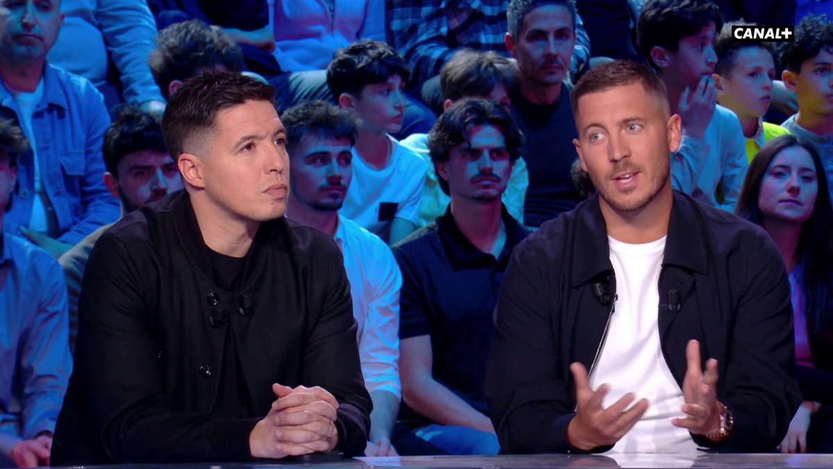 🔥 Ousmane Dembélé c'est le football validé par Eden Hazard ! "Ousmane a un talent incroyable (...) c'est le football qu'on veut voir !" On parle football dans le CFC avec Eden Hazard et Samir Nasri sur CANAL+ 🖥️