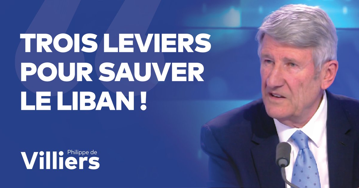 🇱🇧 Le Liban est la victime collatérale des frappes d'Israël contre le Hezbollah. La France peut agir sur trois leviers : - Demander que la FINUL soit réadaptée et redéployée pour protéger les chrétiens maronites du Sud-Liban. - Alerter nos partenaires sur les agissements de Jolani en Syrie, qui est à leurs portes. - Faire appliquer l'accord de mai 1983 reconnaissant la souveraineté du Liban et le désarmement de toutes les milices. 🔗 Émission complète : #FaceAPhilippeDeVilliers #FADV #CNews
