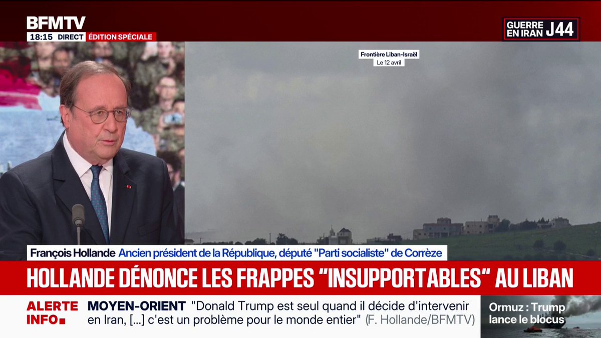 Les frappes d’Israël sur le Liban sont insupportables et illégitimes. 2 000 morts, 5 000 blessés dans un pays qui est un pays ami. La France ne peut pas accepter qu’Israël continue ses frappes !