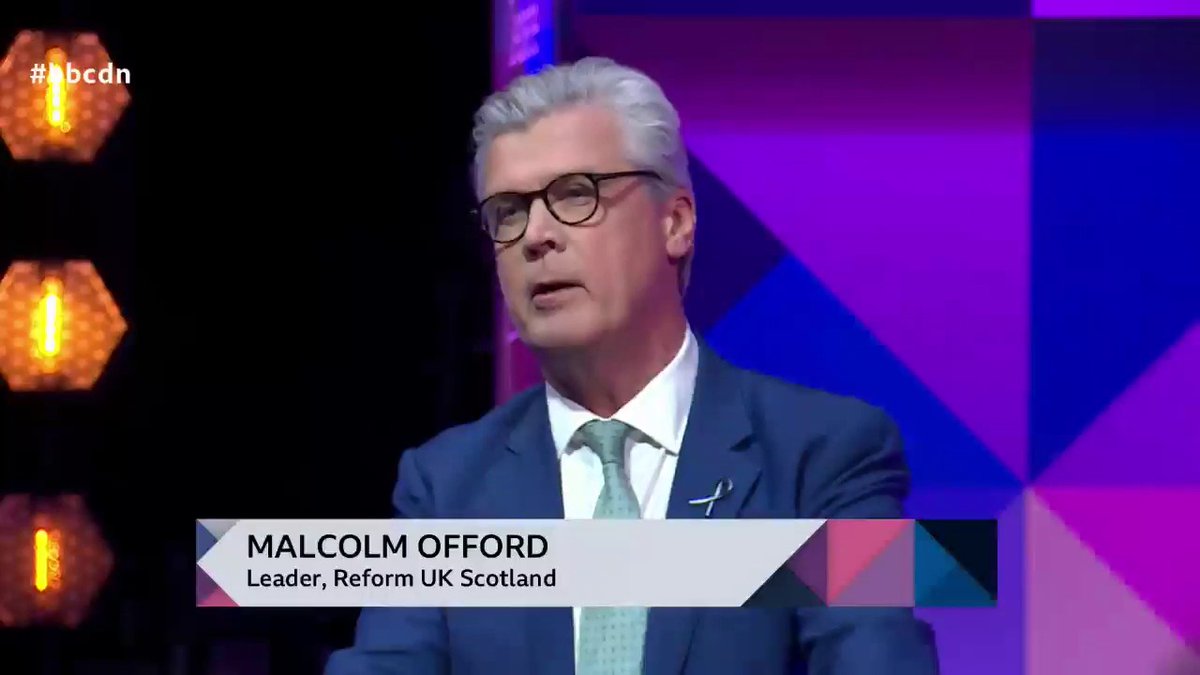 “We’re here to challenge the cozy consensus… in Holyrood, and we want to see real change” Reform UK Scotland’s Malcolm Offord says he “stands for people who work” and that his first action as First Minister would be to cut people’s tax #bbcdn