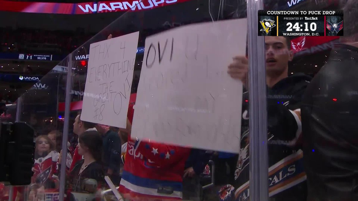 Alex Ovechkin talks about this potentially being his last NHL home game and it being a MUST WIN game for the Capitals 🔥👏