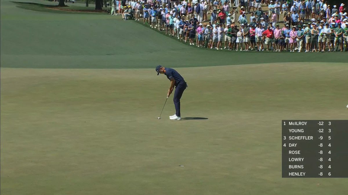 Hard not to pull for Rose. Been so close. Would feel a bit cruel for him not to get a green jacket at some point.