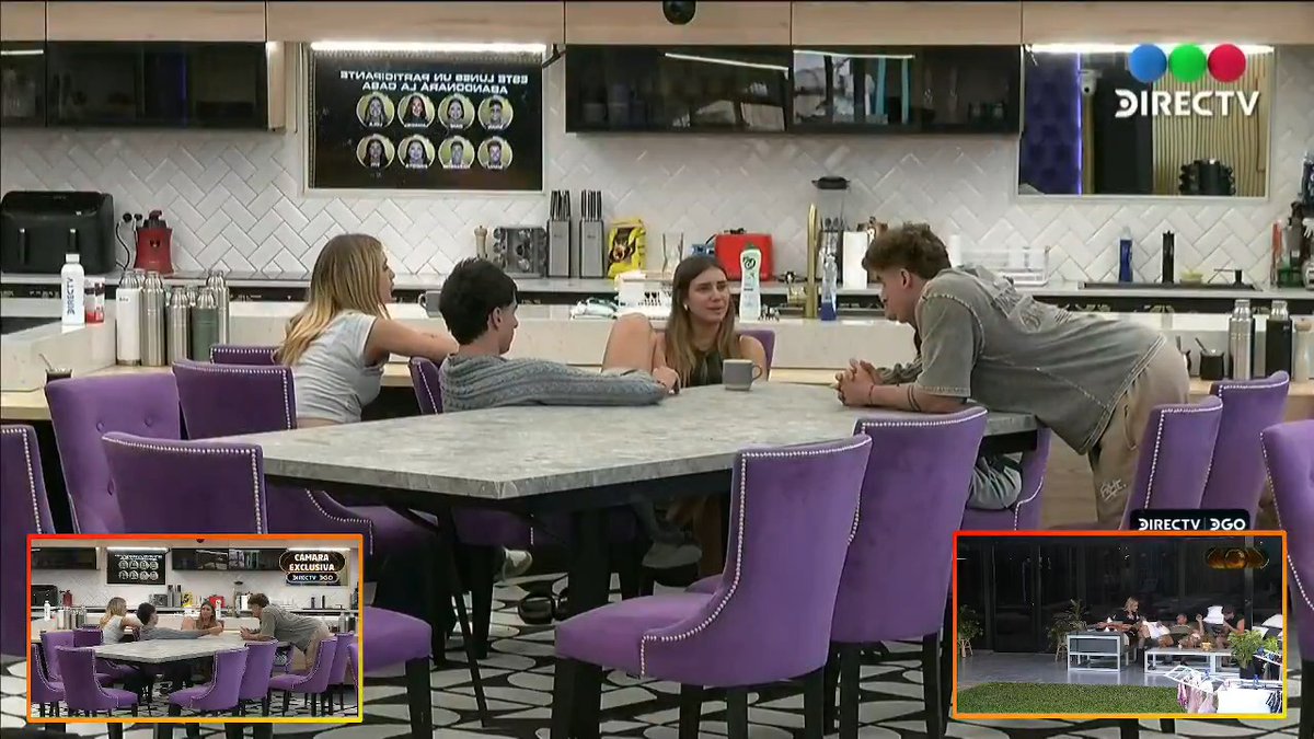 Siguen armando la estrategia si Del Moro les pregunta quién quieren que se vaya de nombrarse entre ellos y no ir todos contra Brian. #GranHermano #GranHermanoAr