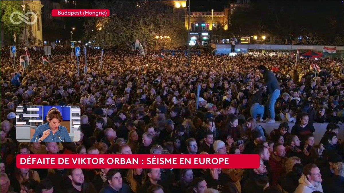 🔴 Hongrie : "Péter Magyar est un libéral conservateur, pas un héros du progressisme. La vraie rupture, c’est qu’il est beaucoup plus pro-européen que Viktor Orbán ce qui n'est pas bien difficile", tempère Paul Melun. #LePourEtLeContre #canal16