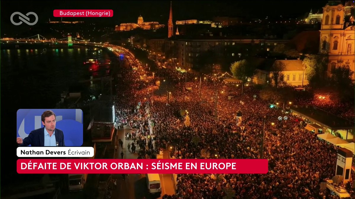 🔴 Hongrie : "J’ai une pensée très émue pour tous ceux qui, pendant 16 ans, ont subi pressions, intimidations et atteintes aux libertés", affirme Nathan Devers. #LePourEtLeContre #canal16