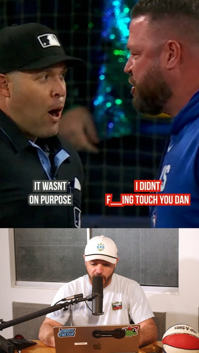 Blue Jays manager John Schneider goes ballistic on the umpire over a balk call that he disagreed with, a breakdown