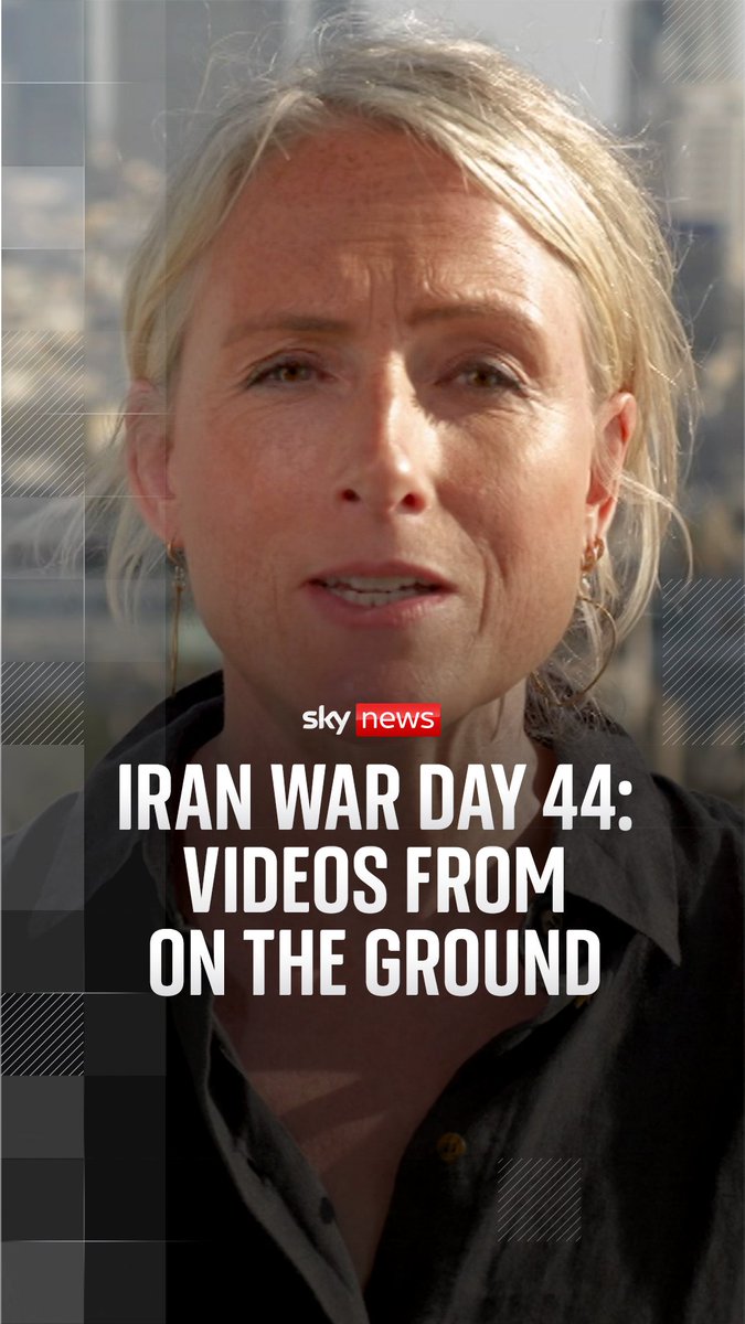 President Trump has declared a blockade on the Strait of Hormuz as the ceasefire talks in Pakistan break down. Our International correspondent Diana Magnay is on the ground in Tel Aviv as she recaps day 44 of the Iran war
