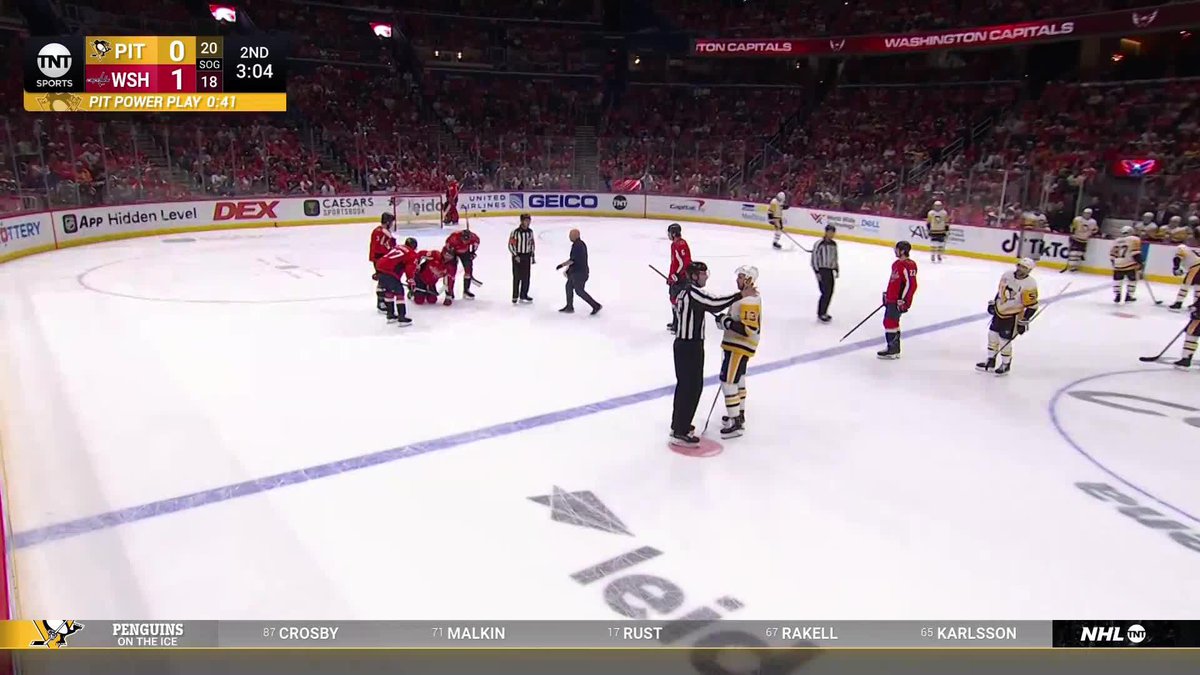 Tom Wilson was in severe pain and limped off after blocking a Karlsson shot.