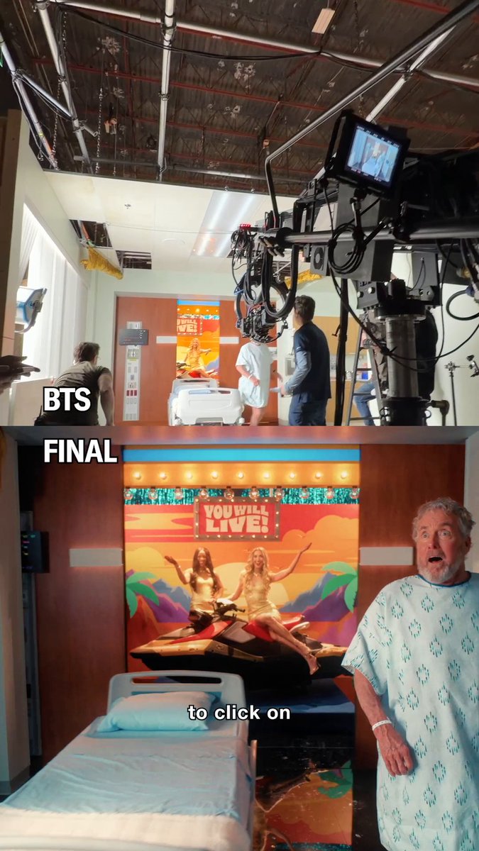 that's some TV magic, baby