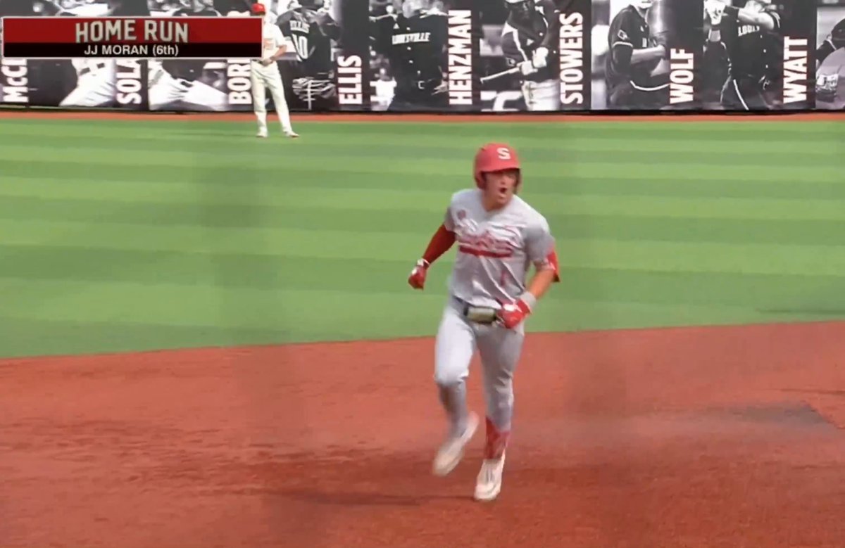 Stanford gets the win after this three-hun romer in the 9th inning 🚀 Stanford Baseball