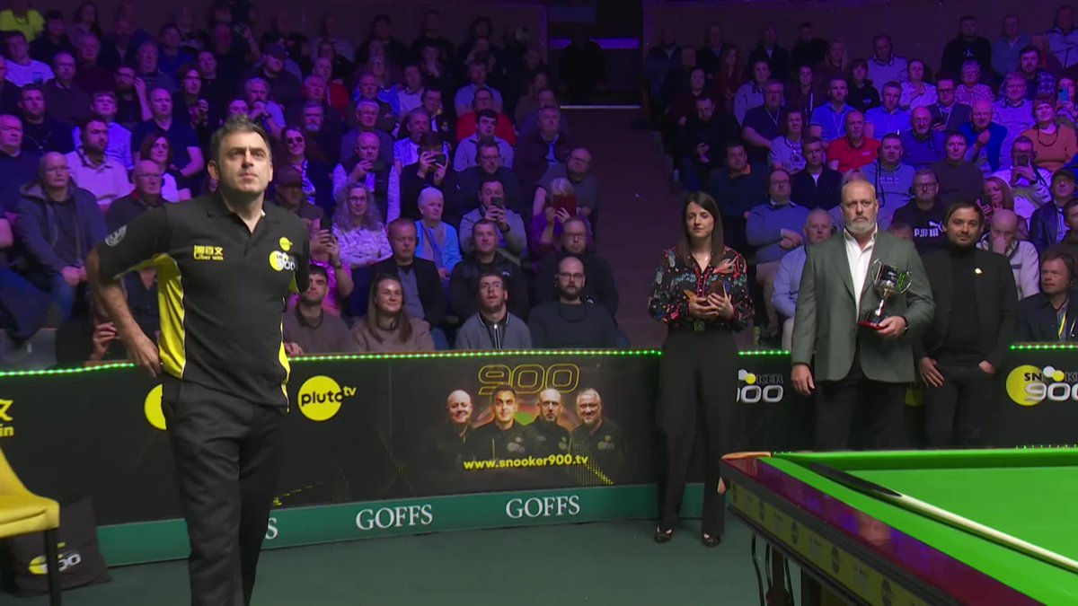 Ronnie O’Sullivan is the CHAMPION of the first ever John Virgo Trophy 🏆 The Rocket scored consecutive breaks of 125, 75, 65, 96 and 73 as he beat John Higgins 6-0 in the final. 🚀