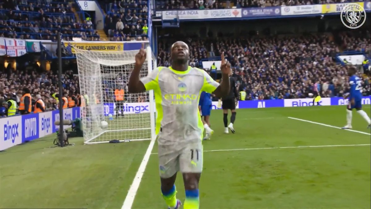 Sealing the three points! 🔥 ⚡️ Jeremy Doku