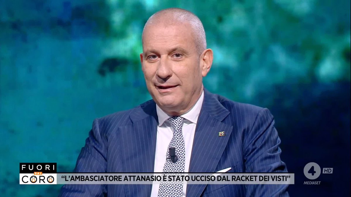 "Qualche giorno prima di morire, l'ambasciatore Luca Attanasio aveva scoperto delle persone che uscivano fuori con delle borse piene di visti" Andrea Di Giuseppe, deputato e membro della commissione Affari Ester, a #Fuoridalcoro