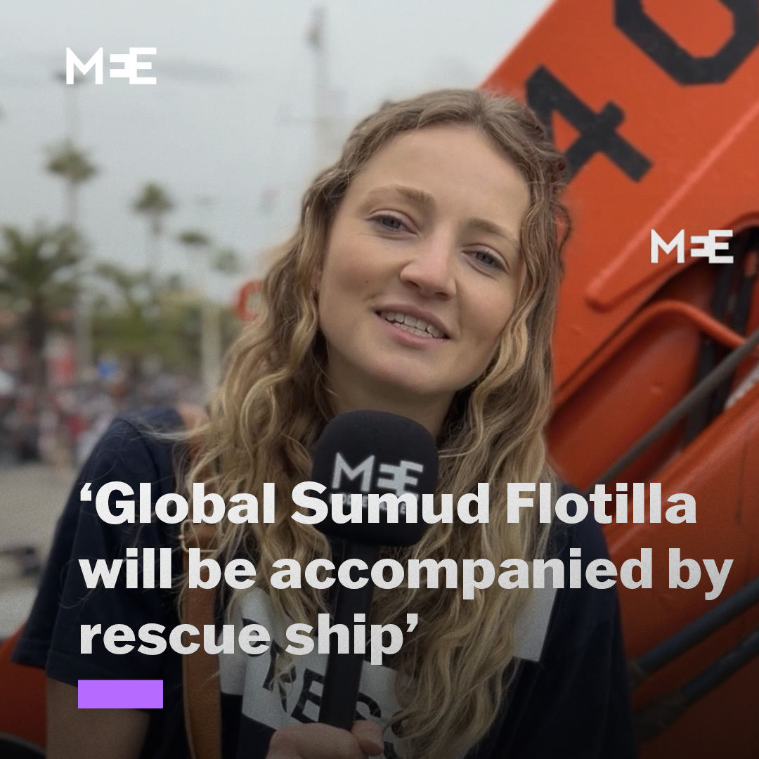 The Global Sumud Flotilla will be accompanied by a rescue ship as it sets sail from Barcelona today. The ship, provided by Spanish NGO Open Arms, is highly experienced in complex sea rescues due to its work on migration routes in the Central Mediterranean Sea.