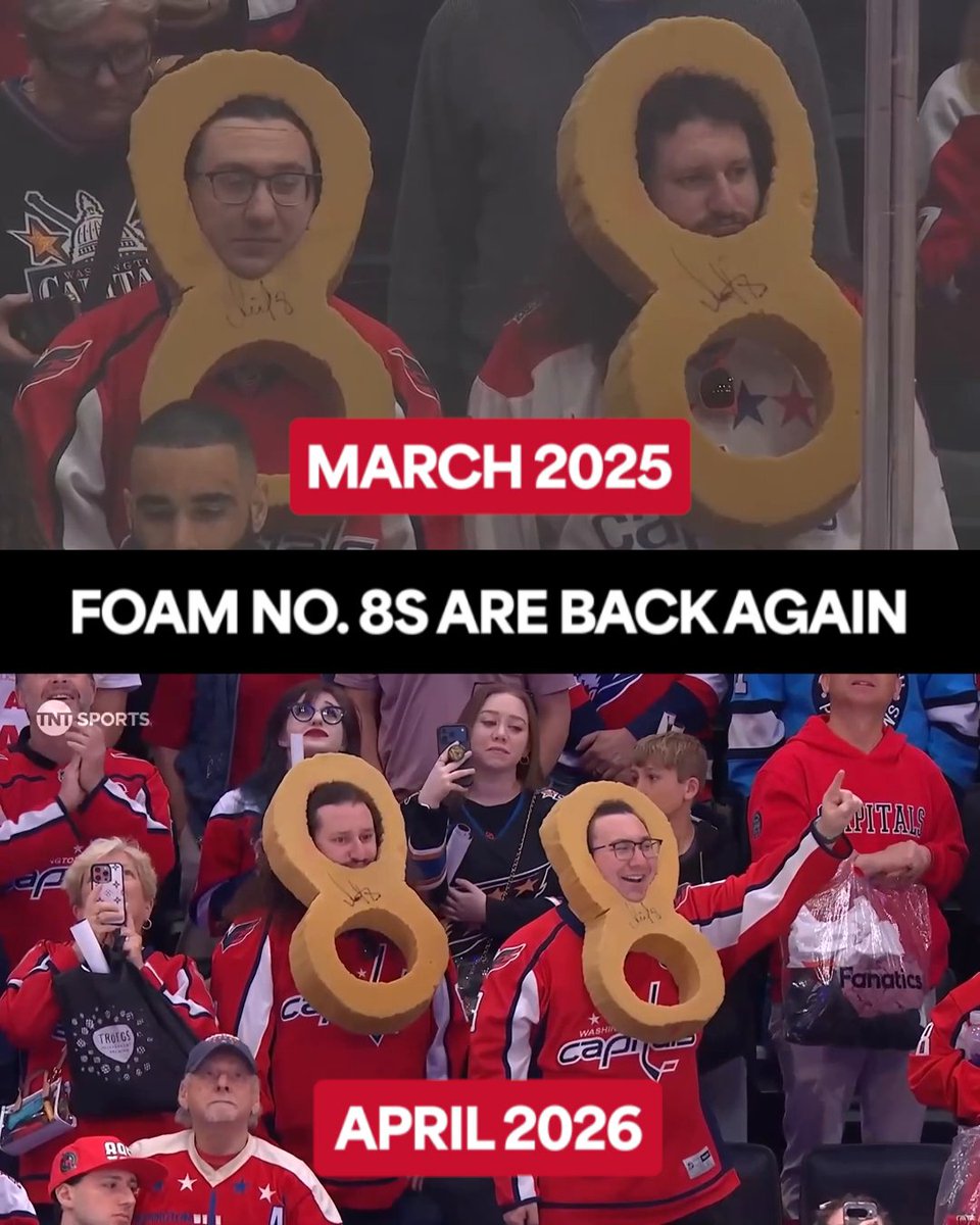 Always good to see our favorite foam No. 8s! 🦅