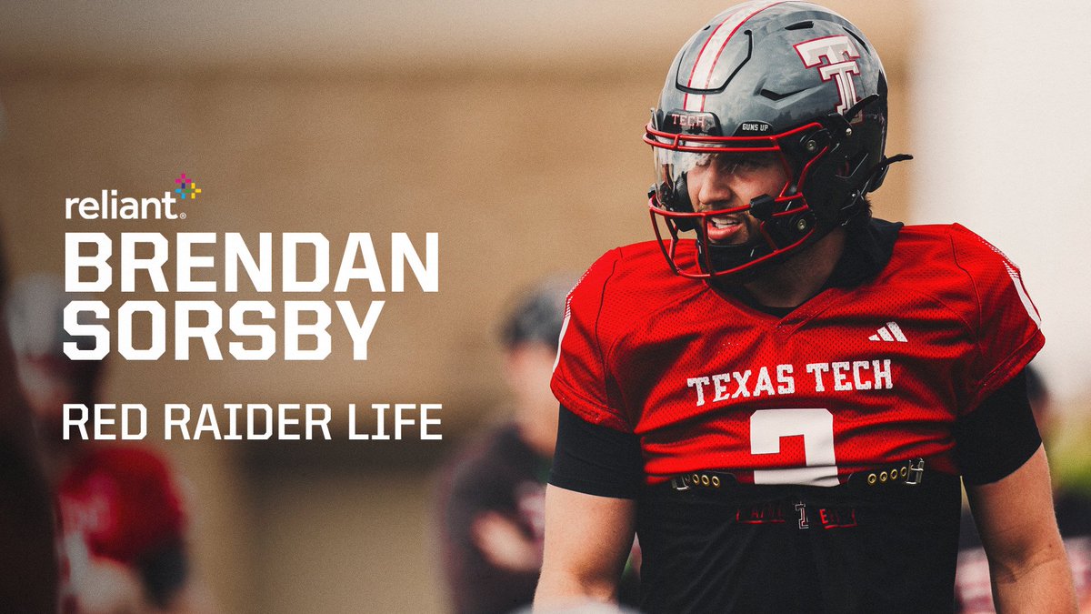 Tomorrow: Red Raider Life with Brendan Sorsby #WreckEm | reliantenergy