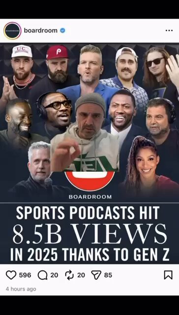 Please please please my friends, keep going after your dreams .. so many of you think it's over and it's too late and everybody already made content, there’s too much personalities out there, everyone's already did it, you missed the podcast, you missed the social, you missed the live shopping .. when in reality you haven’t missed shit. We're just starting. If you have passion about a subject matter and have some knowledge about that subject matter — could be around technology, sports, science, entertainment — it really doesn't matter. What matters is that you get off your insecurity horse and jump on and start making content, a podcast, a vlog, streaming, or social media content, or heck even writing on Substack. Please my friends, this is the biggest opportunity for the human individual to break out and start their dreams.