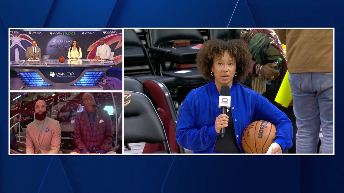 On her final Washington Wizards Postgame Live, ᴍᴇɢʜᴀɴ ᴍᴄᴘᴇᴀᴋ gets her flowers from the entire Monumental Sports & Entertainment broadcast crew 🫶 Thank you for your contributions to the Wizards and Washington Mystics — wishing you the best in your next chapter!