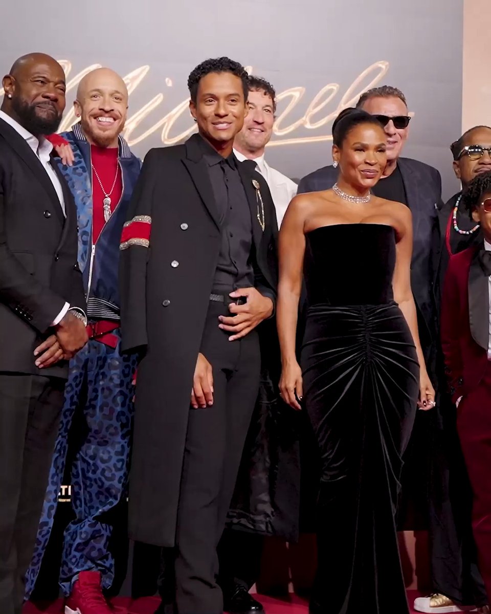 The cast of #MichaelMovie take the stage at the Global Fan Celebration in Berlin. Only in cinemas April 22.