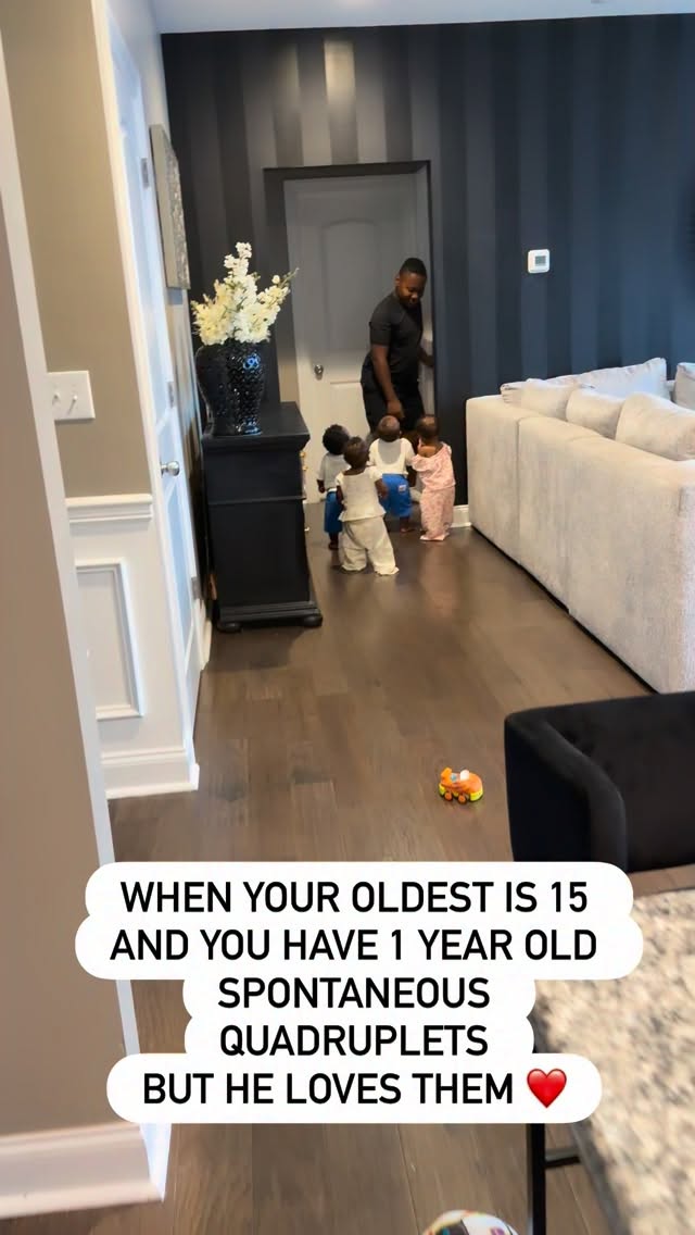 From being alone with his parents to becoming a full time dad of 4