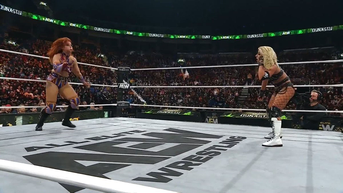 JUMPING TOMBSTONE FROM HAYTER! Watch #AEWDynasty LIVE on HBO Max PPV