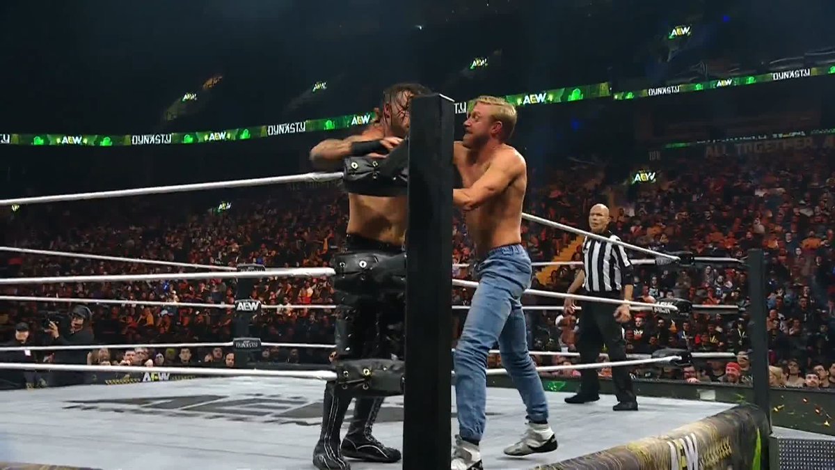 .Clark Connors stops Orange Cassidy in his tracks! Watch #AEWDynasty LIVE on HBO Max PPV