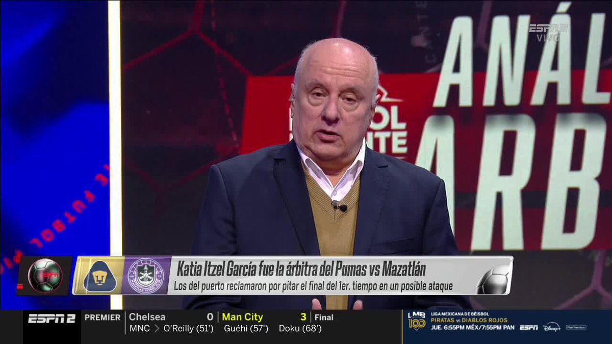 "No fue adecuada la decisión de Katia Itzel, pero la regla la ampara" 💥 "Parece que a alguien le molesta que vaya a la Copa del Mundo, ella tiene calidad" 💥 El análisis arbitral sobre Katia Itzel García en el Pumas 🆚 Mazatlán