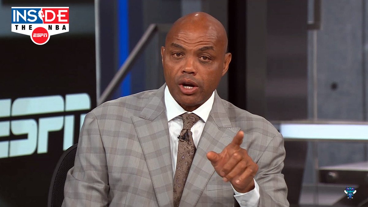 🗣️ Charles Barkley: "Miami Heat got a whoopin' coming... my Charlotte Hornets, my Dream Team, are going to the playoffs."