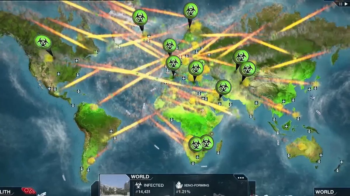 【ニュース】伝染病シム『Plague Inc: Evolved』発売10年越しに人気爆発中。“宇宙からの脅威”や「反ワクチン派」など含む斬新大型DLC到来が起爆剤に
