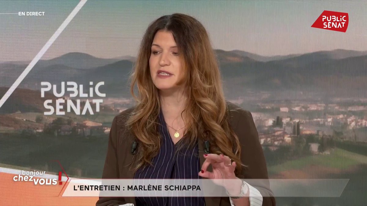 Présidentielle : "Bruno Retailleau, ce n'est pas ma ligne politique", expose 🇫🇷 MarleneSchiappa. Ce "n'est pas [celle] que nous défendons chez Renaissance avec Gabriel Attal", dit-elle. "D'abord, nous avons besoin de mettre les projets avant les personnes." #BonjourChezVous