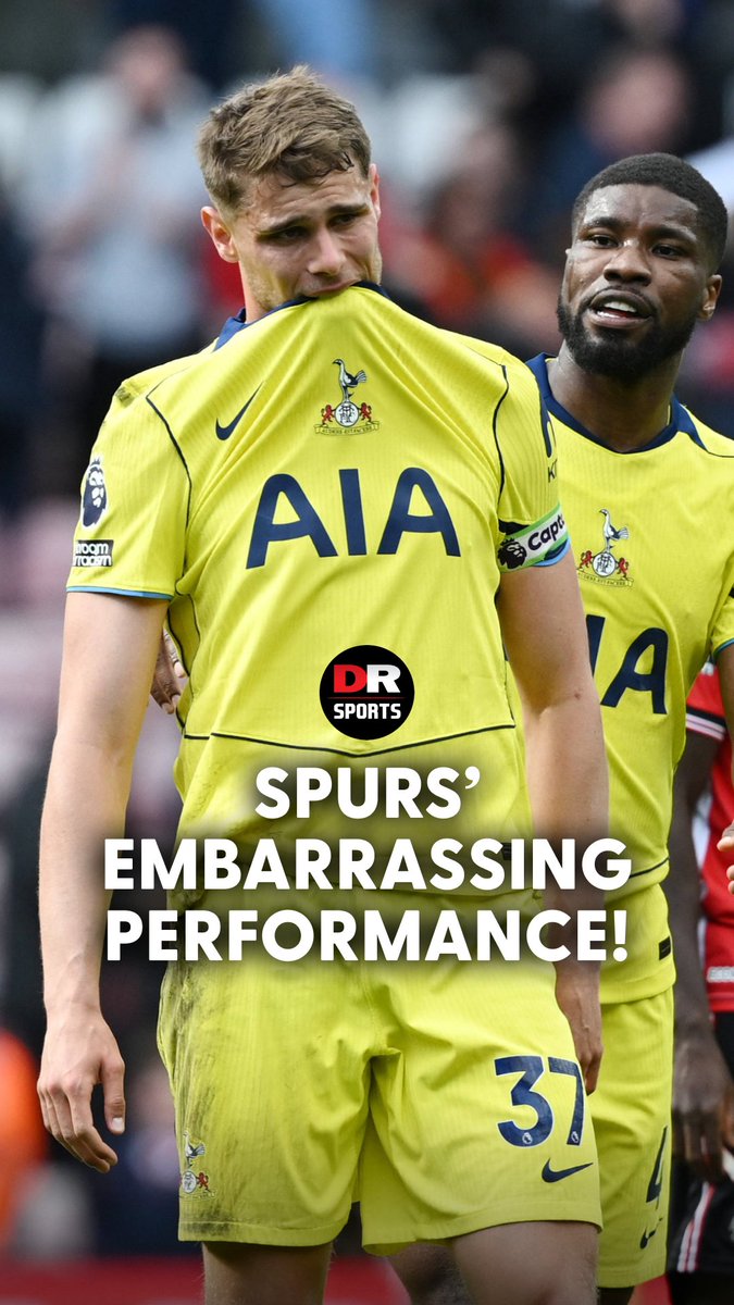 Abbi reacts to Tottenham’s embarrassing performance 😬 #Tottenham #Football #DRSports