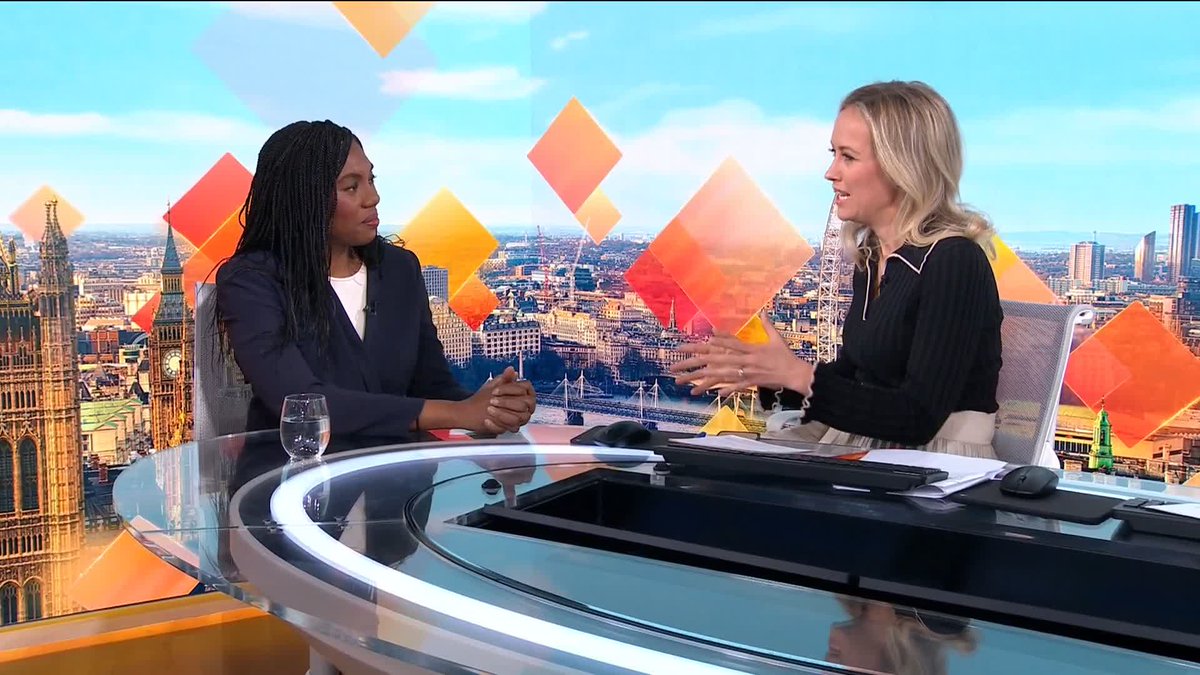 Conservative leader Kemi Badenoch tells Sophy Ridge it is not clear what Trump's strategy is regarding the blockade of the Strait of Hormuz and says, because of that, the UK should not get involved.