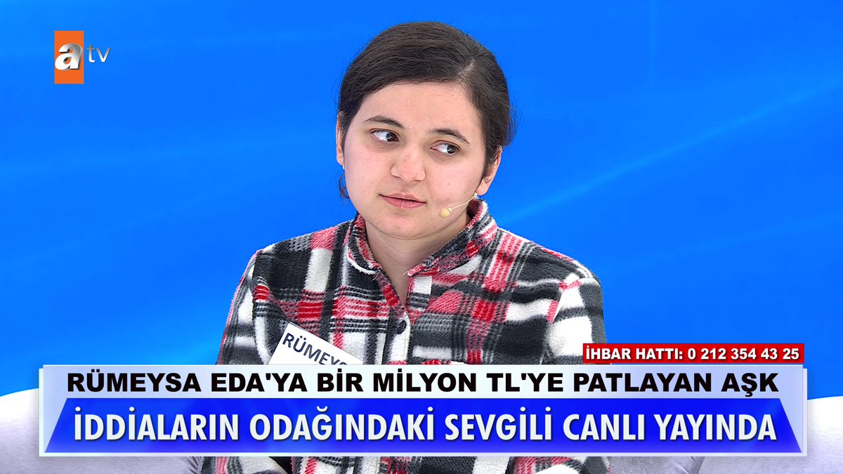 İddiaların odağındaki sevgili canlı yayında... #MügeAnlıİleTatlıSert #MügeAnlı atv