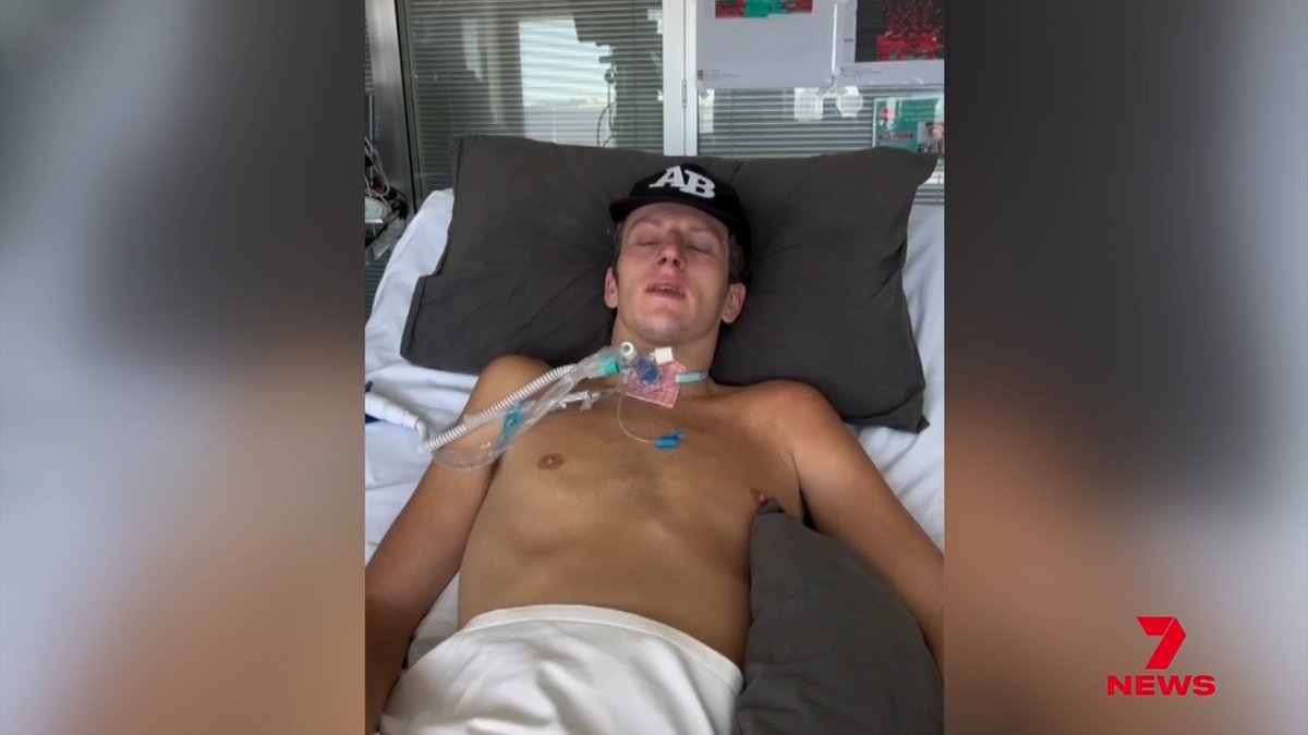 For the first time 7NEWS has heard from Jacek McLaurin, the Burleigh Bears footballer whose life changed in an instant after a tackle. Two months on the 26-year-old has just one goal; to walk again. Michael Hammond
