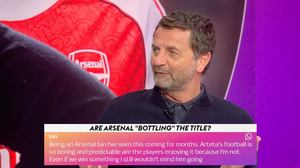 ''If they beat Manchester City they can win the Premier League, it's down to one game'' Tim Sherwood says Arsenal's trip to Manchester City on Sunday will decide who wins the Premier League 🏆