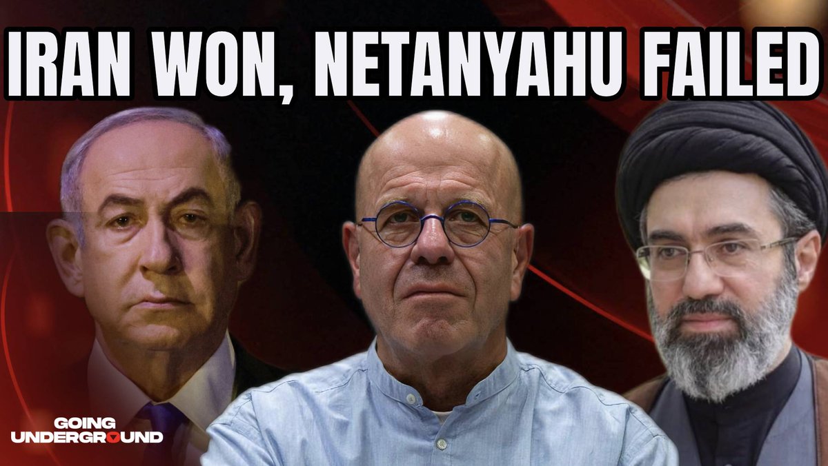 🚨NEW EPISODE OF GOING UNDERGROUND⚡️ IRAN WON AGAINST THE US & ISRAEL, Netanyahu is a FAILURE- Ex-Israeli Acting President Avraham Burg Will Netanyahu drag Trump back into the war on Iran? Will Netanyahu keep his wars raging to continue avoiding prison? How will Israel’s attack on Iran fuel nuclear armament across the region? All this and more on this episode with Avraham Burg
