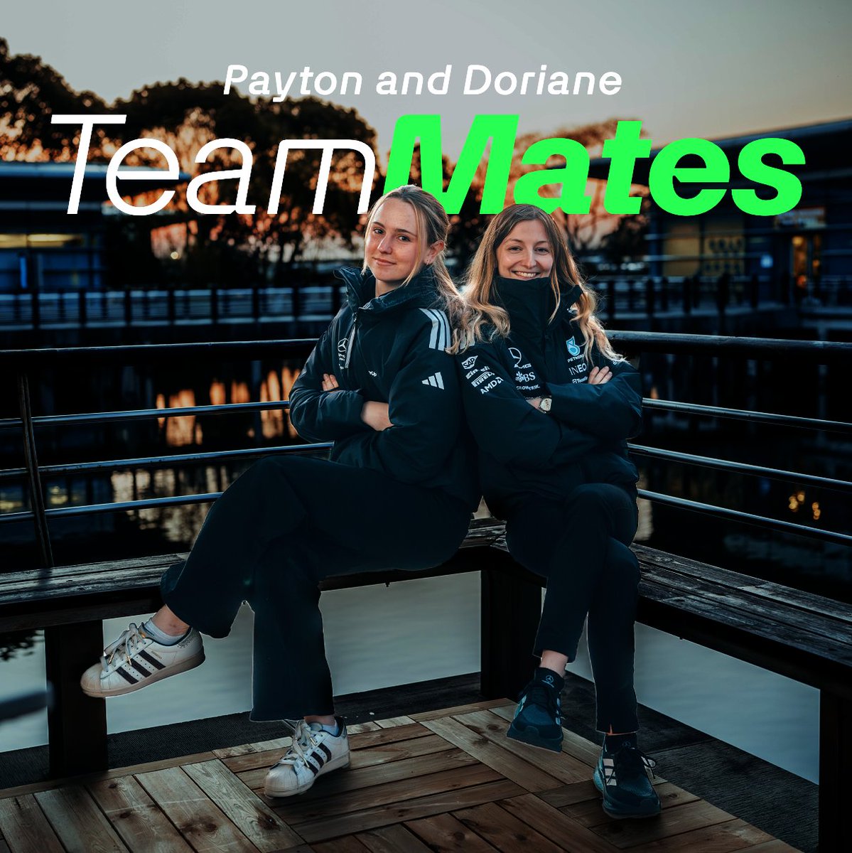 Asking Doriane and Payton the important questions… Watch the full episode of TeamMates 👇